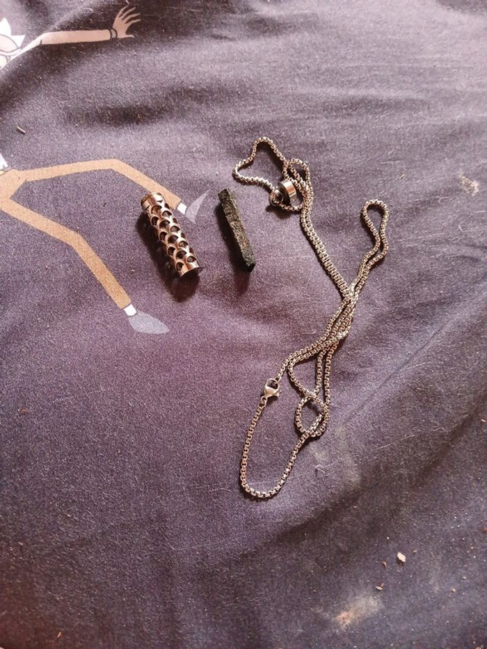 Collier porte huile essentielle - photo numéro 4