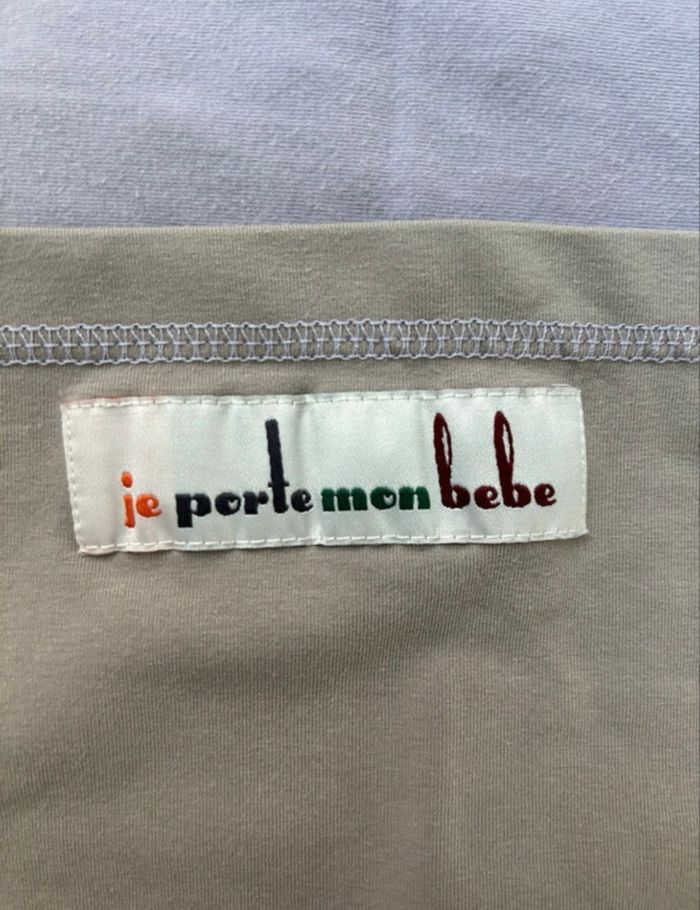 Écharpe de portage "Je Porte Mon Bébé" - Très bon état - photo numéro 3