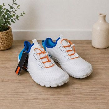 Chaussure homme sport aquatique finesse bleu blanc