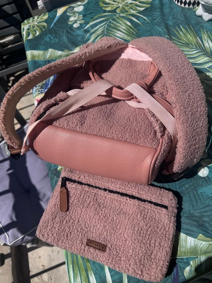 Sac à dos cabaia vieux rose - photo numéro 2