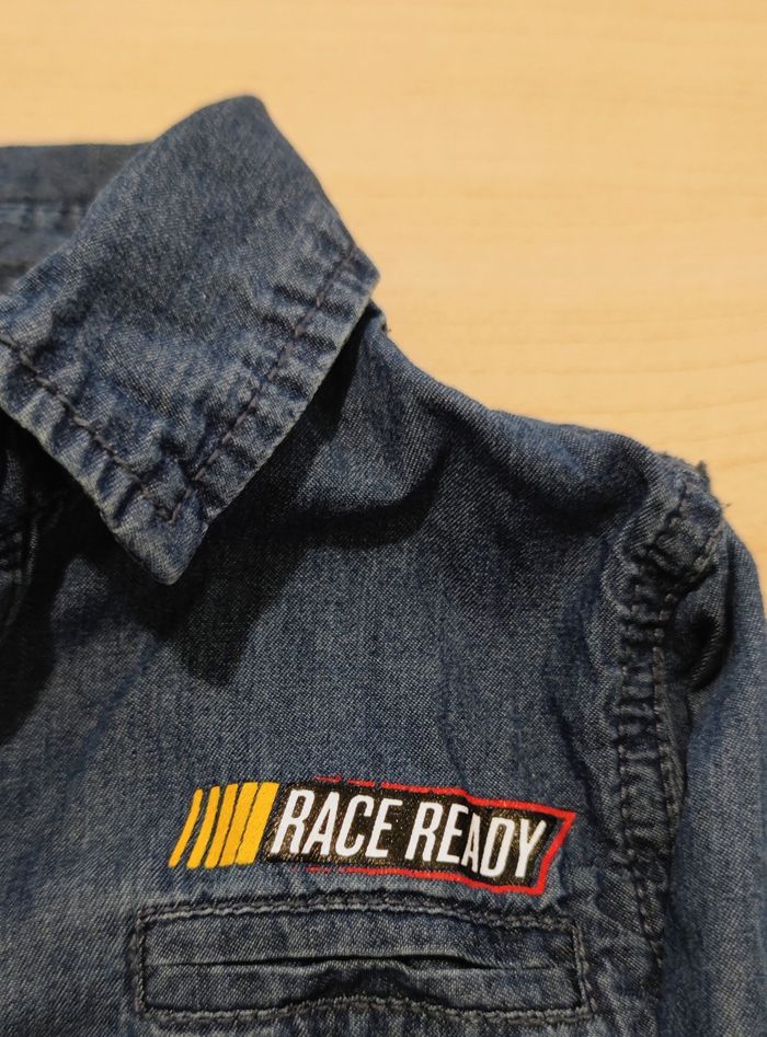 Chemise 🌿 en jean 🐦 Cars Disney ✨ 3 ans 🧸 - photo numéro 6