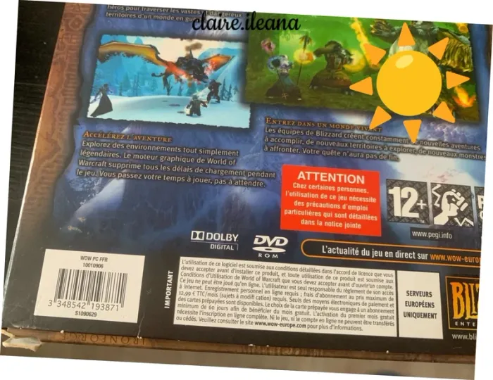 🛑 jeux dvd rom 🛑 World or Warcraft - photo numéro 2