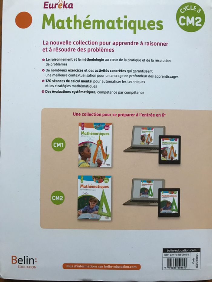 Eurêka Mathématiques CM2 - Livre de l'élève - édition 2020 - photo numéro 4