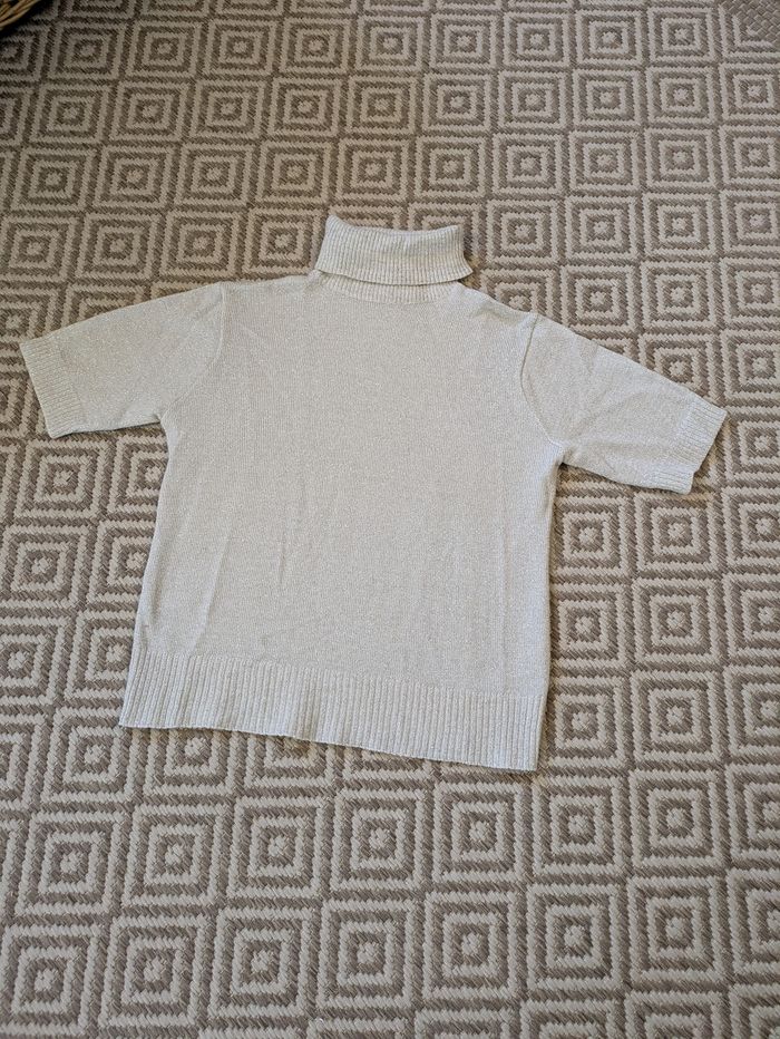 Pull col roulé argenté Gérard Darel - photo numéro 6