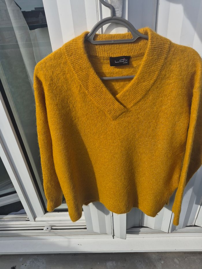 Jolie pull en laine d'alpaga - photo numéro 3