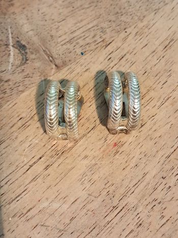 Boucles d'oreilles clip vintage