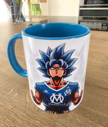 Mug Dragon Ball Z Marseille OM neuf 