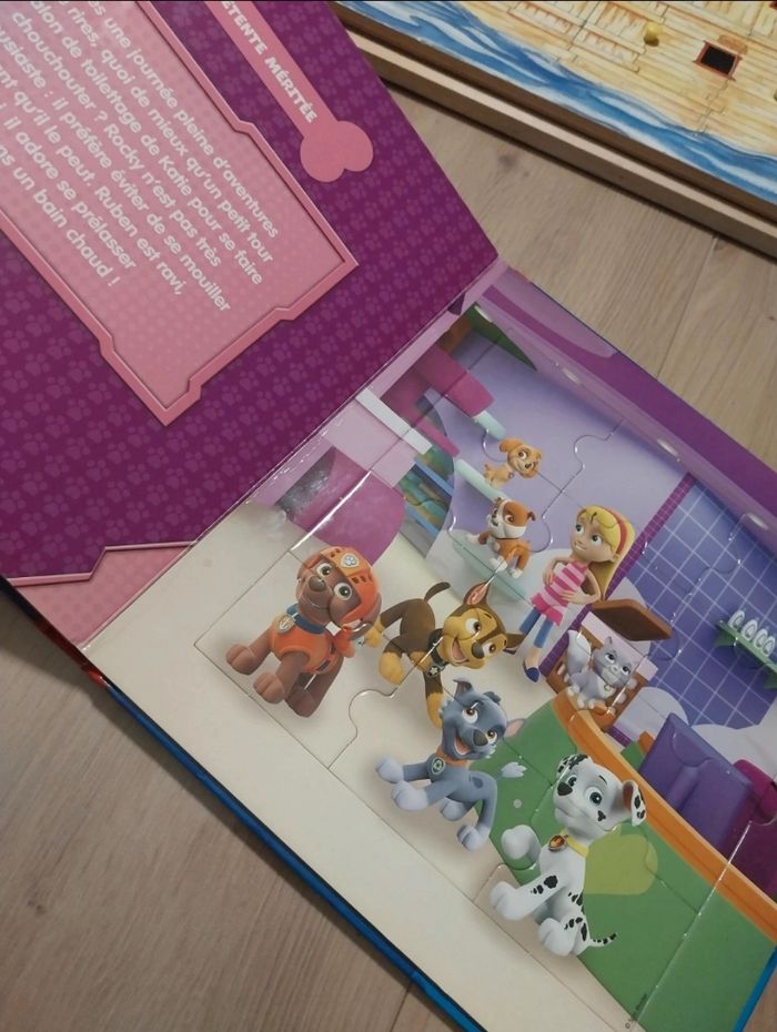 Mon joli livre puzzle Pat Patrouille - photo numéro 6