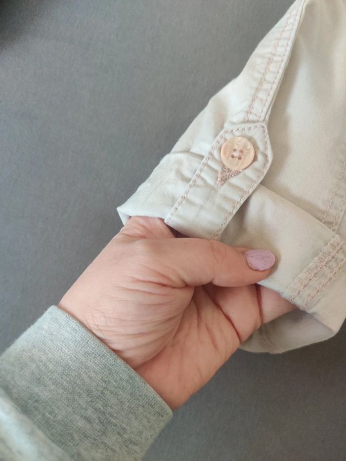 Pantalon pantacourt toile Camaïeu 36 - photo numéro 3