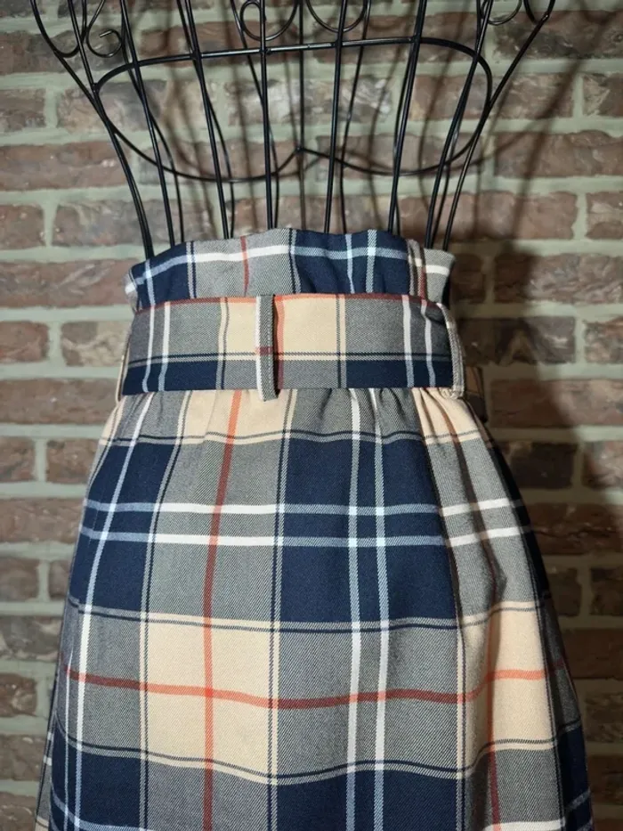 Jupe à carreaux H&M avec ceinture Taille L / 40 - photo numéro 14