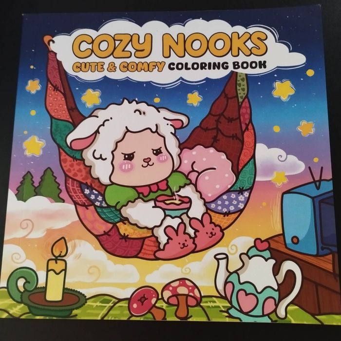 Livre coloriage cozy colo neuf 24 pages