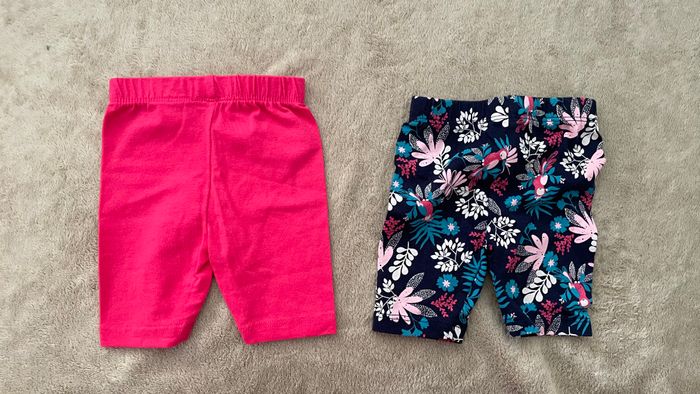 Lot 2 leggings fille T3 M