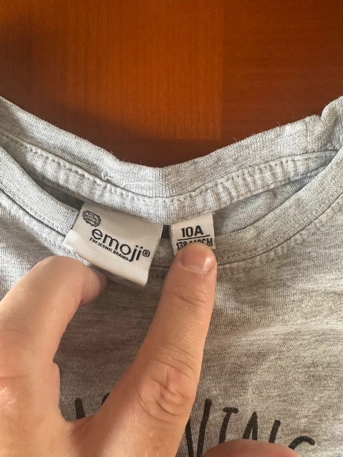 Teeshirt de pyjama emoji garçon 10 ans - photo numéro 3