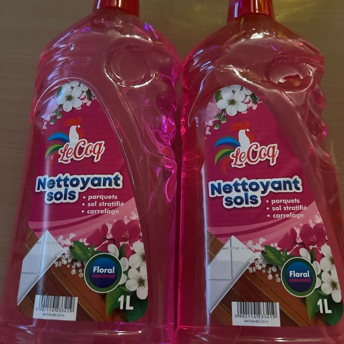 Lot de 2 nettoyant sol neuf
