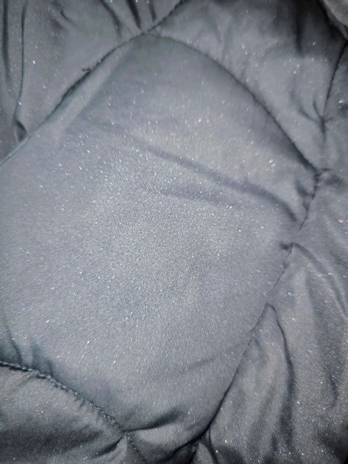 💙 Superbe doudoune TAO pailletée bleue marine 18 mois 💙 - photo numéro 3