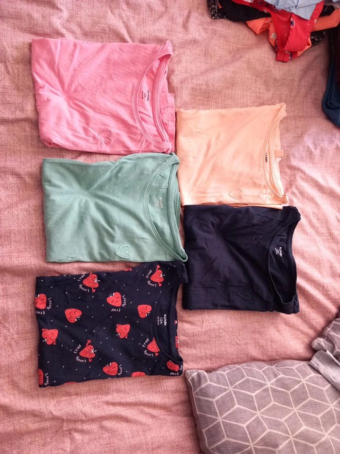 Lot de 14 tee-shirts 12 ans