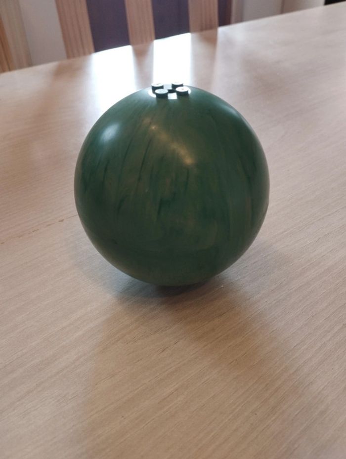 Lego green Marbled cylindre