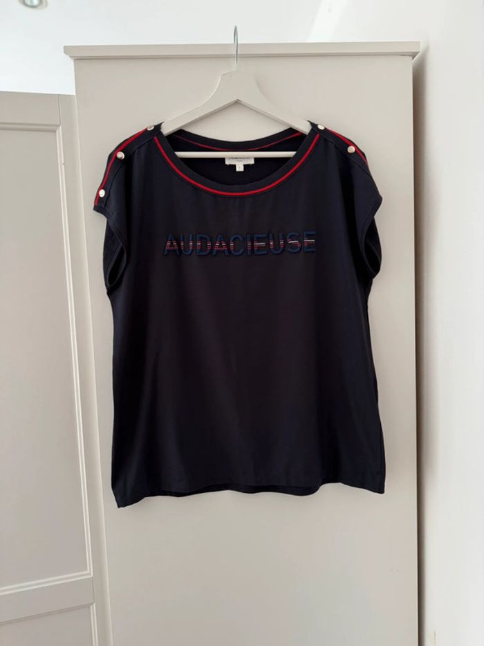 Superbe T Shirt blouse Neuf Maison 123 🌸 L 40 - photo numéro 11