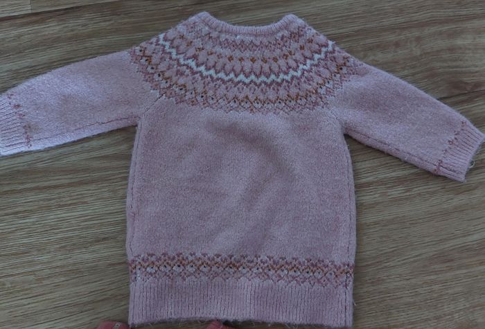 Ensemble 3 mois pull robe collant - photo numéro 3