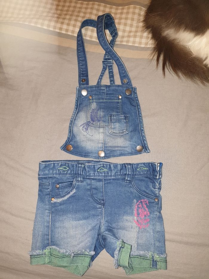 Short salopette