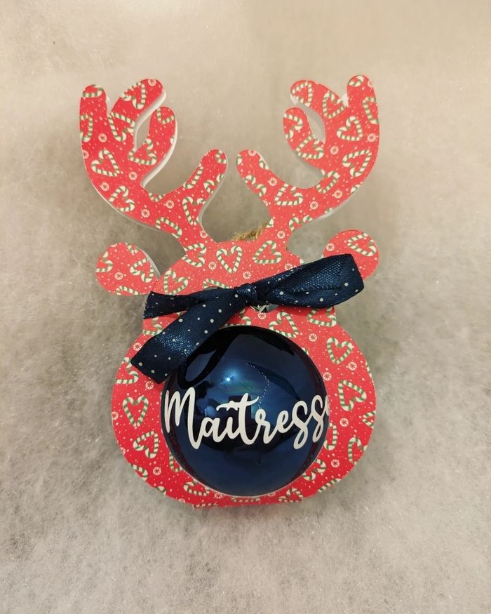 Boule de Noël personnalisée - photo numéro 5