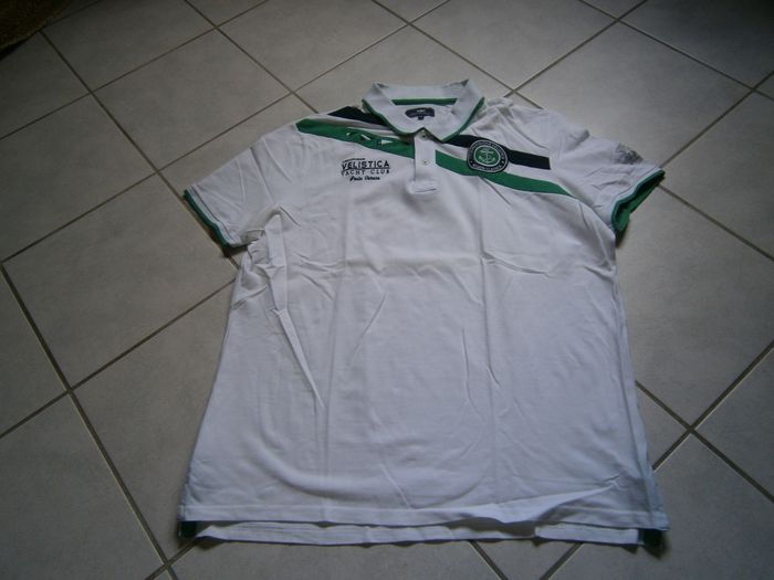 Polo MC blanc CELIO Taille 2XL - photo numéro 2