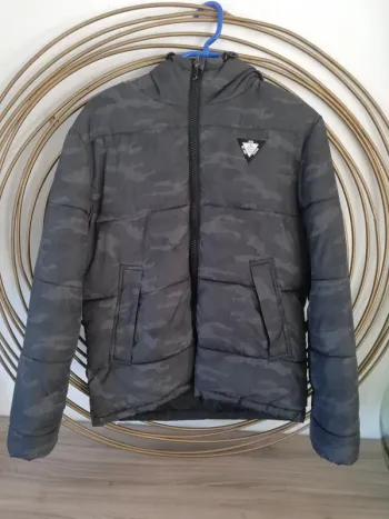 doudoune reversible IKKS camouflage T12 ans