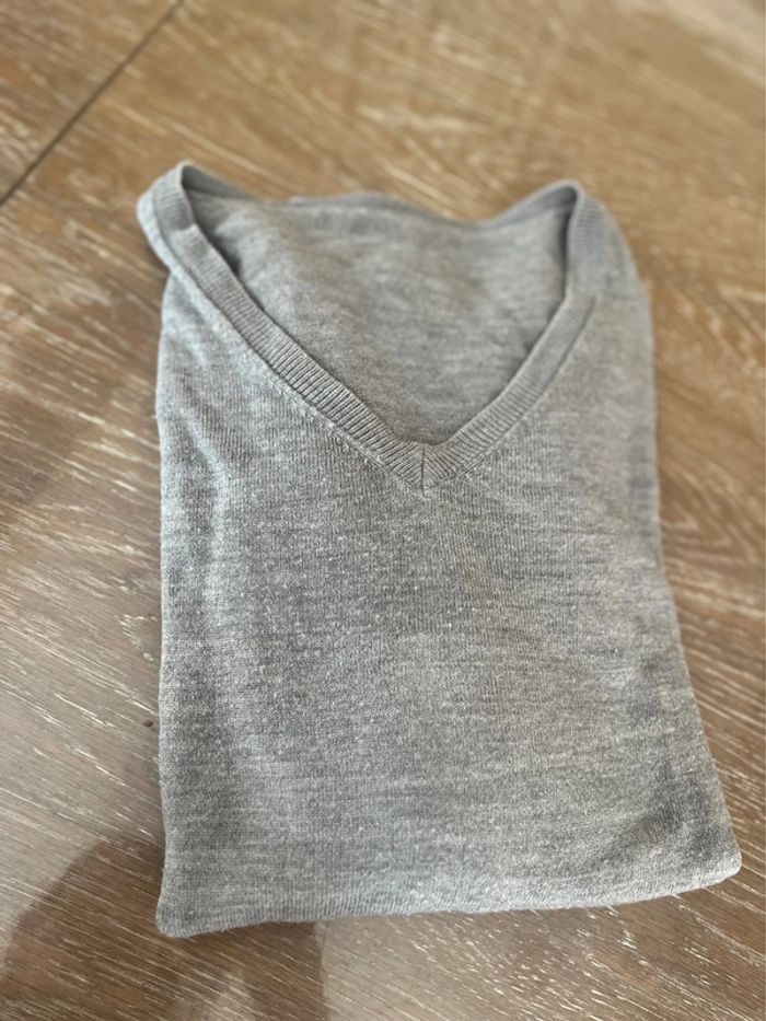 314 - Pull gris