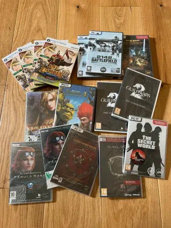 🎮 Lot de jeux PC neufs – mmo/str – collection