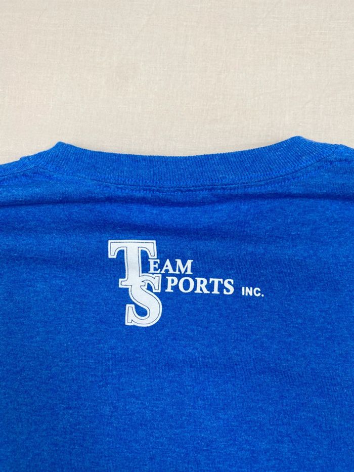 T-shirt imprimé sport USA, collège, université, homme, été, bleu, M - photo numéro 7