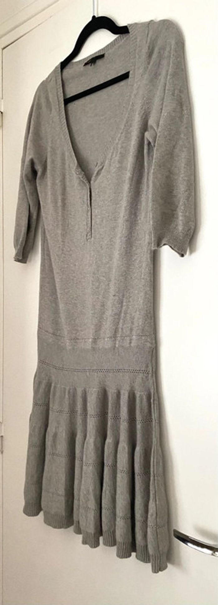 Robe En Maille Fine MAJE Taille M - photo numéro 2