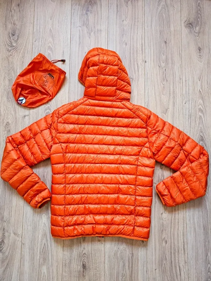 Doudoune Jott Nico rouge feu S homme avec capuche neuve - photo numéro 4
