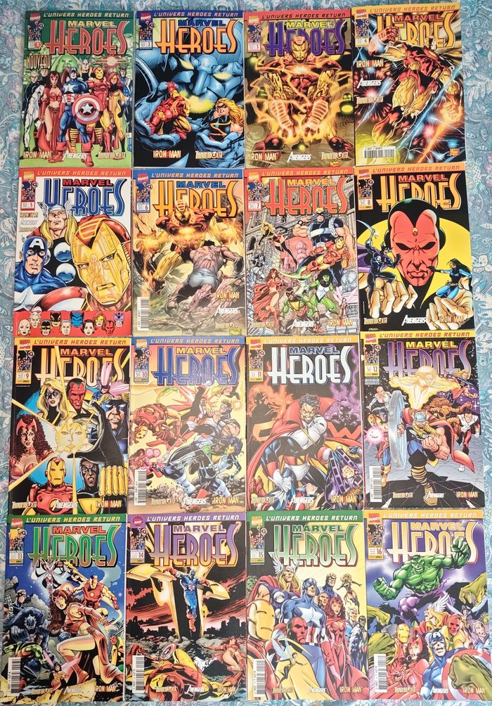 Intégrale Marvel Heroes V1 37 numéros