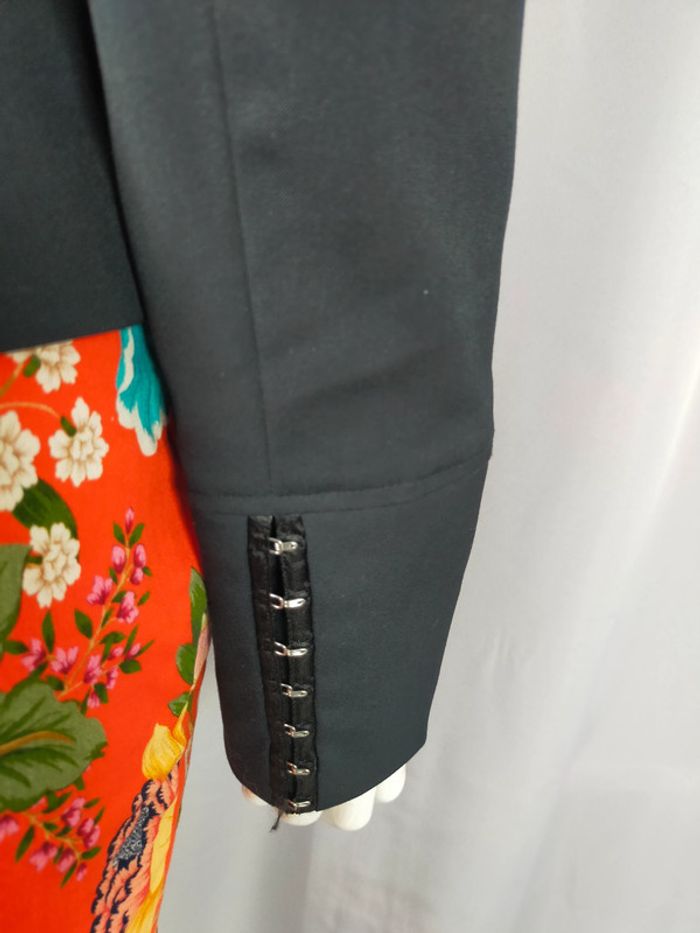 Veste tailleur noire – DE.CORP by Esprit – T. 38 - photo numéro 8