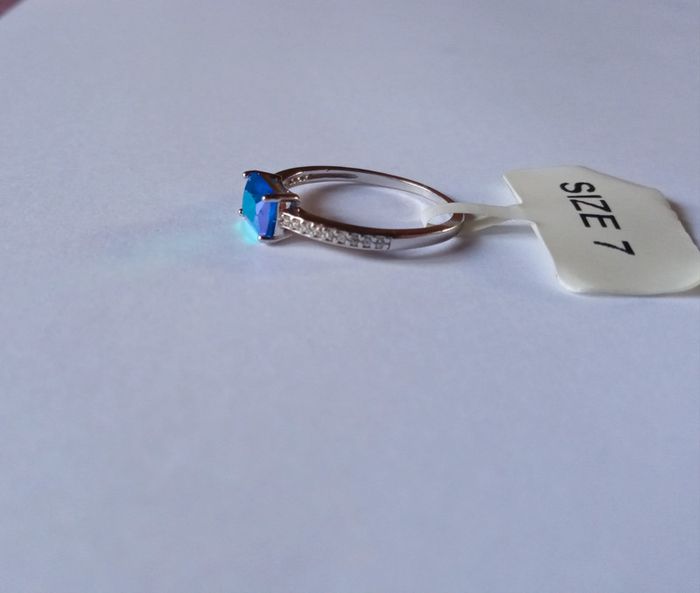 Bague "bleue" Charmed Aroma - photo numéro 2
