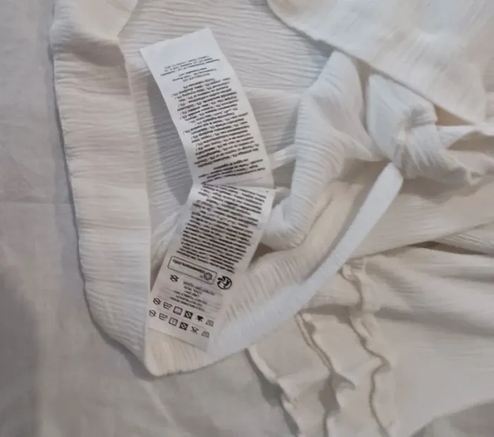 Blouse écrue manches 3/4 - photo numéro 5