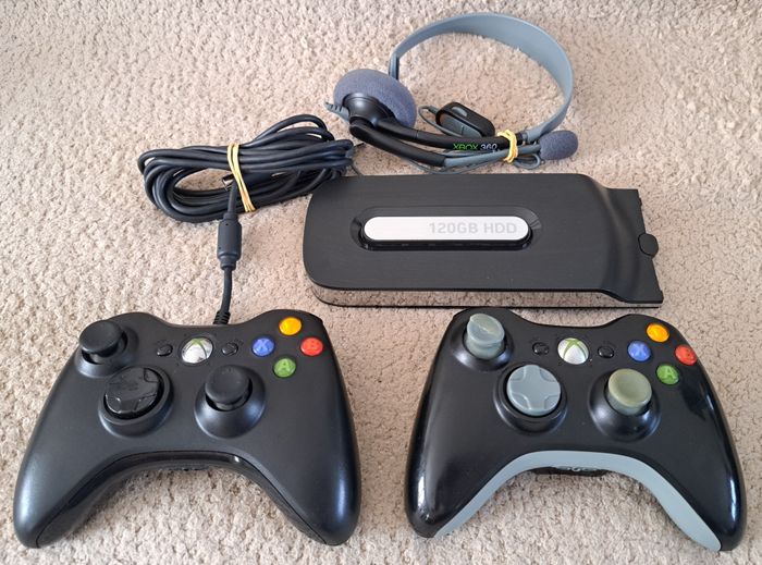 🎮 Console Microsoft Xbox 360 noire 120GB - photo numéro 5