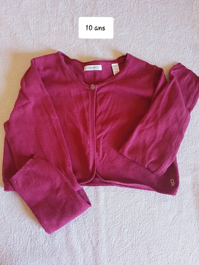 Boléro okaïdi 10 ans