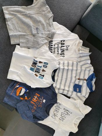 Lot t-shirts manches longues