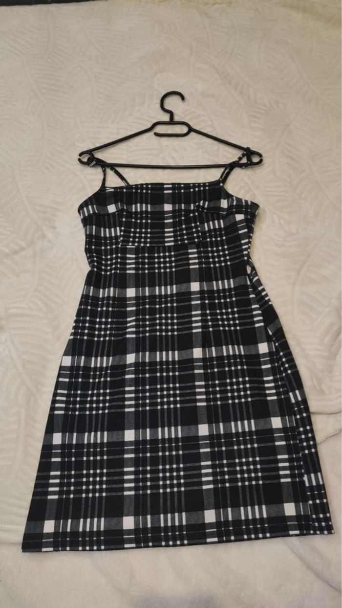Robe à carreaux taille S