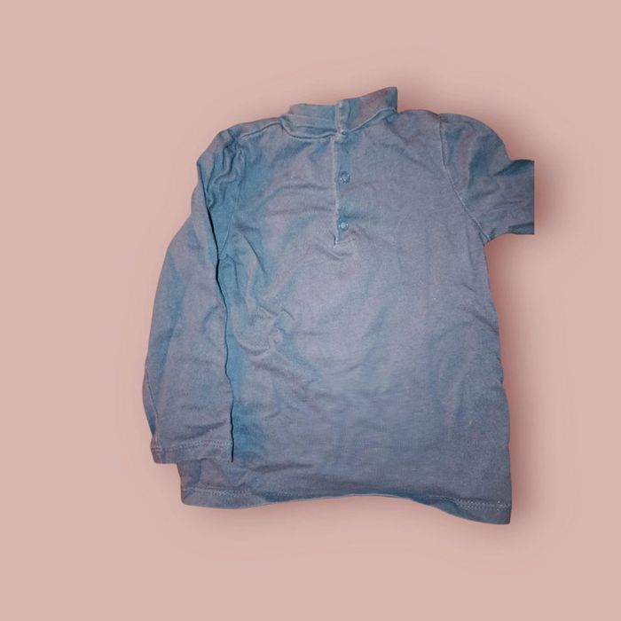 T shirt manche longue à col roulé - photo numéro 2