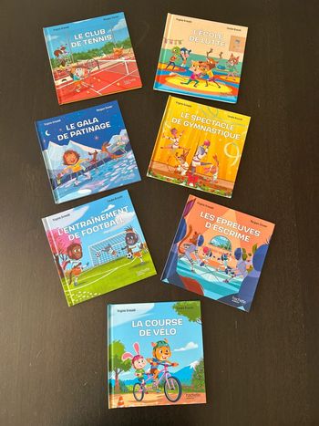 Lot livres McDo esprit sportif