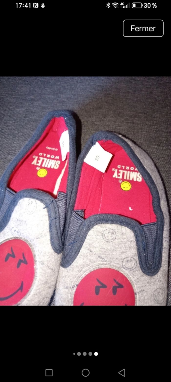 Lot baskets et chaussons 30 - photo numéro 10