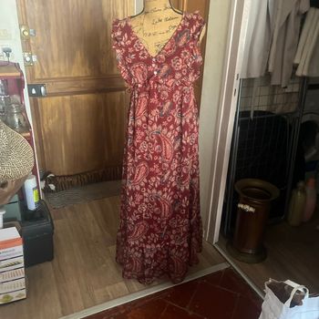 Robe longue imprimé