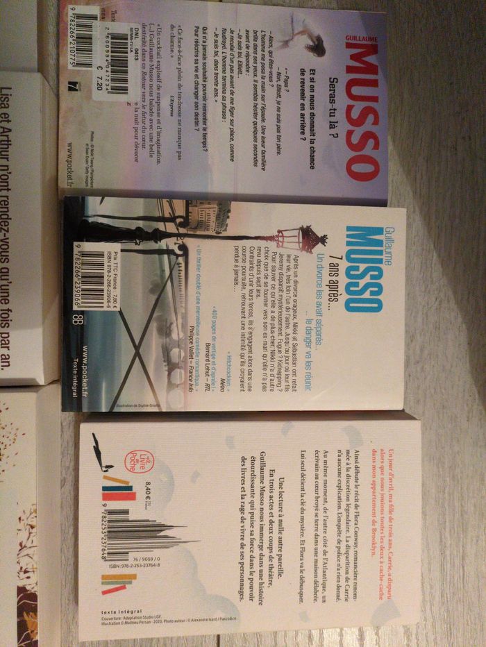 Lot livres Guillaume Musso - photo numéro 2