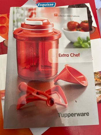 Très joli livre Tupperware extra chef