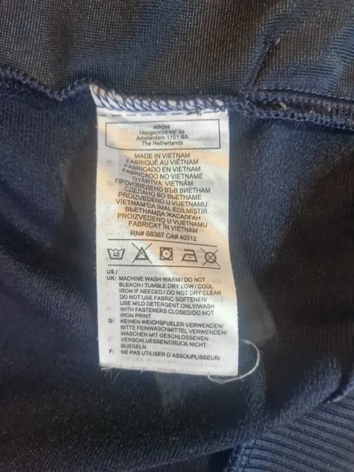 Veste zippée Adidas garçon 7 / 8 ans - photo numéro 13