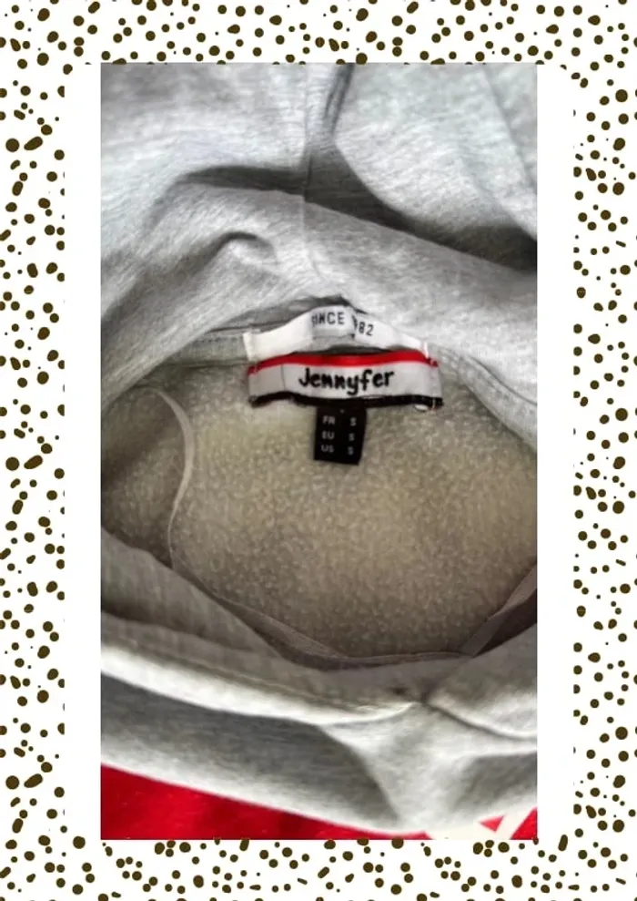 Sweat à capuche Jennyfer taille S - photo numéro 5