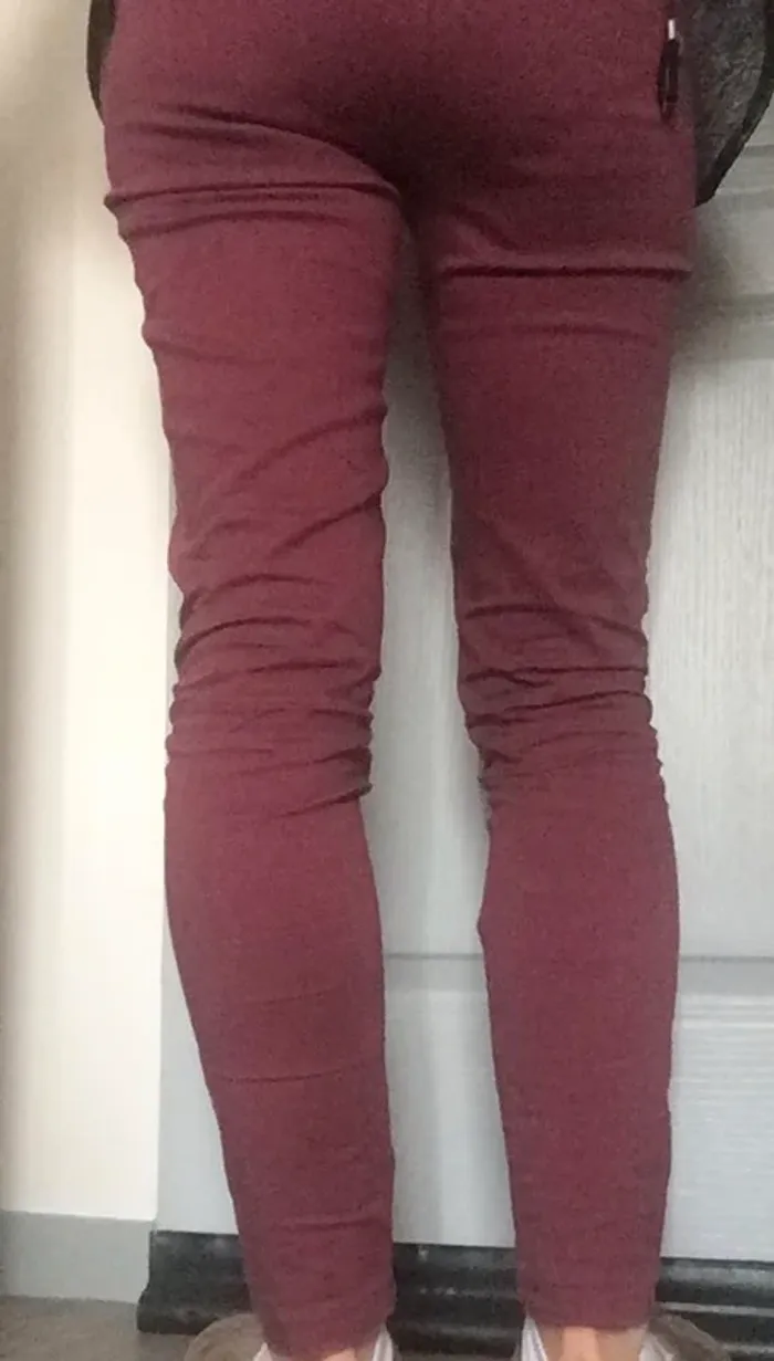 Pantalon prune skinny T38 - photo numéro 4