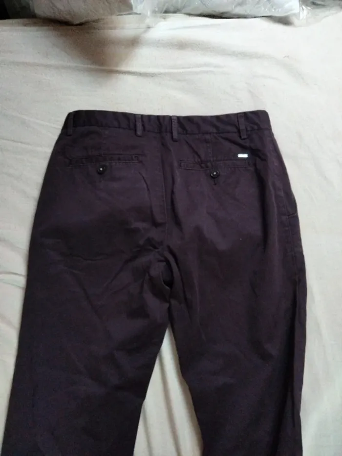 Pantalon violet slim Arice T38 - photo numéro 5